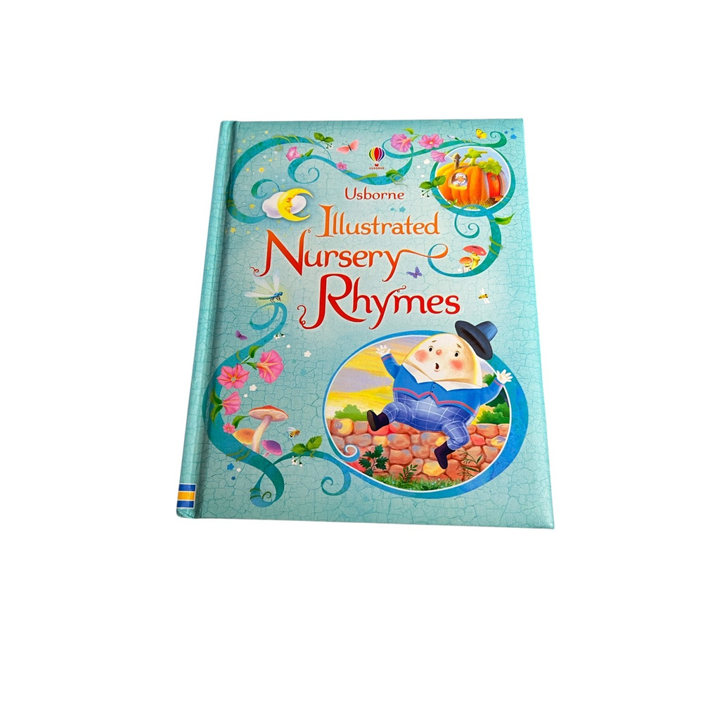 Usborne Illustrated Nursery Rhymes Padded Hardcover Childrens Book 9781409524069